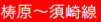 高知高陵交通の路線の例